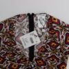 GF Ferre Chic Multicolor Cocktail V-Neck Dress - Image 7