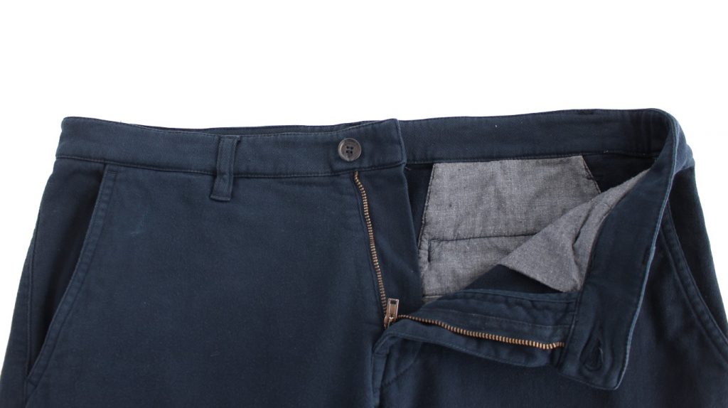 GF Ferre Elegant Blue Cotton Stretch Chinos • Fashion Brands Outlet