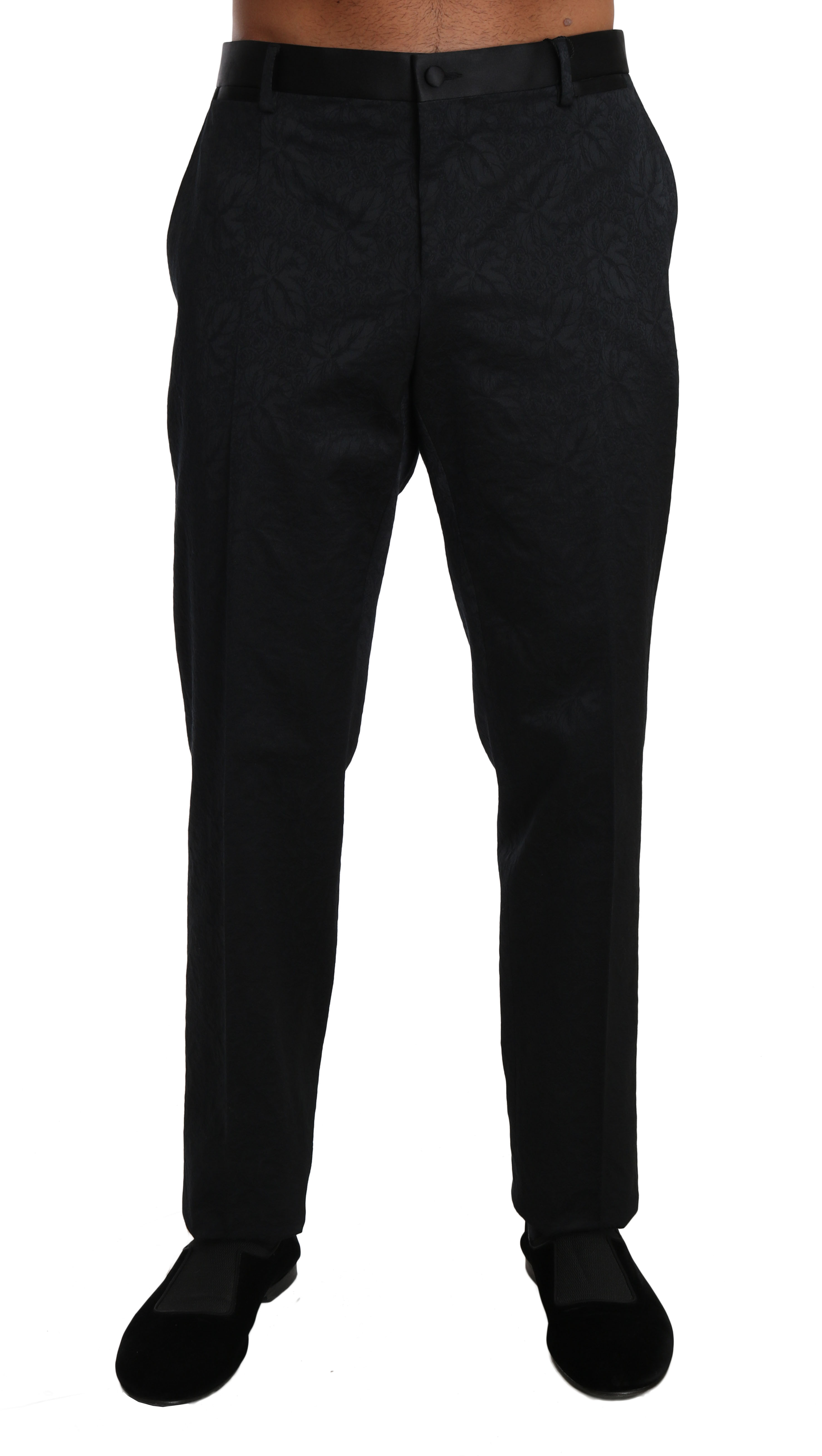 black cotton trousers