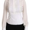 652579 White Silk Ruffle Shirt Top Longsleeved Shirt.jpg