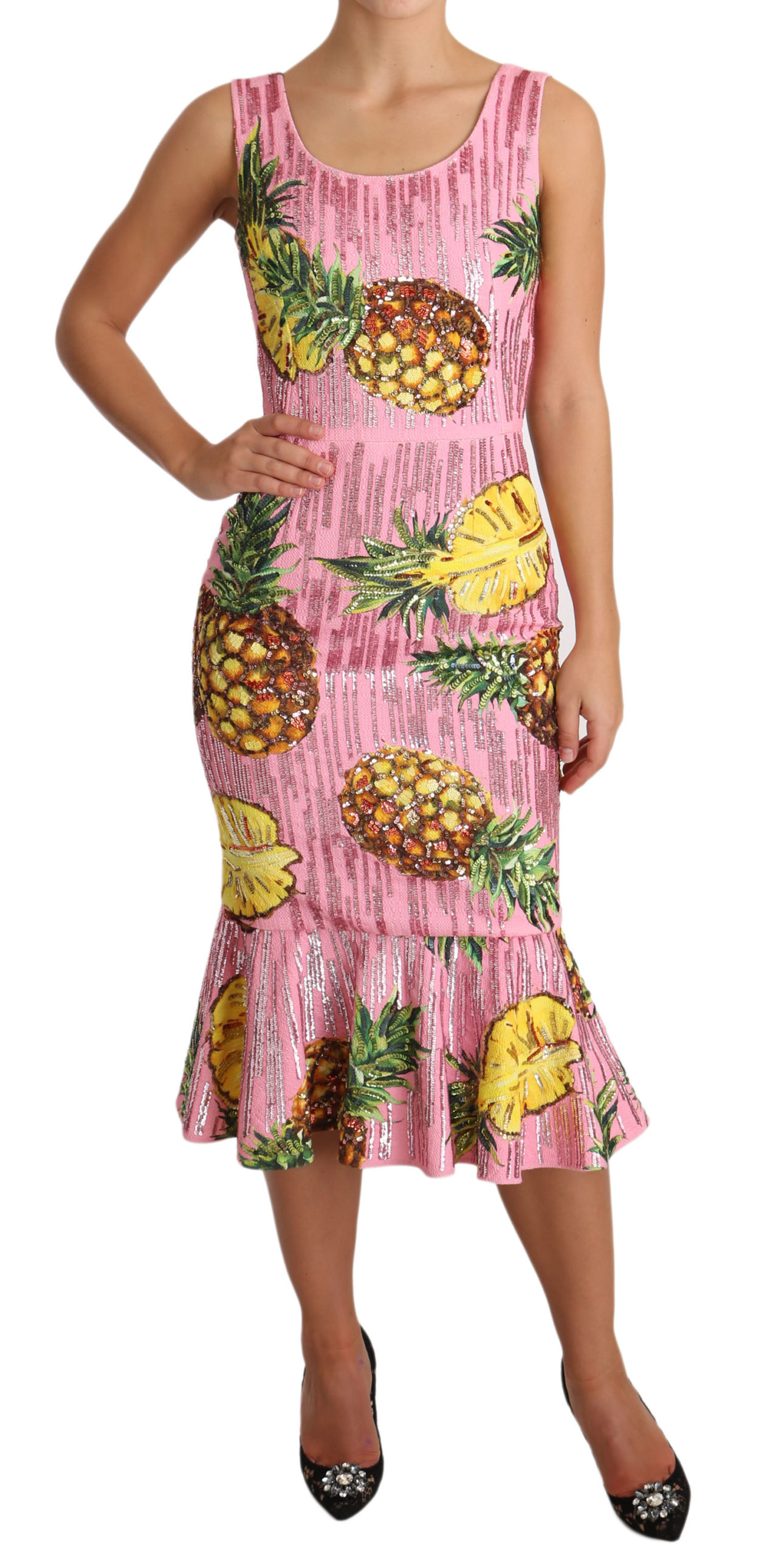 pink pineapple dress