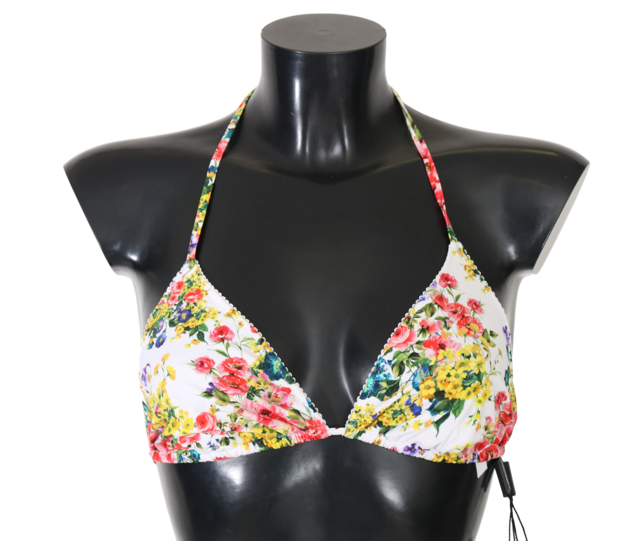 Dolce & Gabbana Floral Beachweare Top Bikini Swimsuit ...