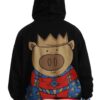 Dolce & Gabbana Elegant Hooded Pullover With Regal Motif - Image 6