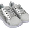 Philipp Plein Sleek Silver Sneakers for Trendsetters - Image 5