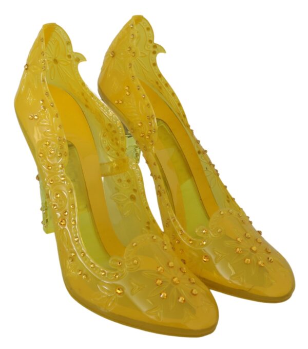 Dolce & Gabbana Enchanting Cinderella Crystal Pumps - Image 4