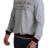 Dolce & Gabbana Elegant Gray Turtleneck Latin Motif Pullover - Image 2