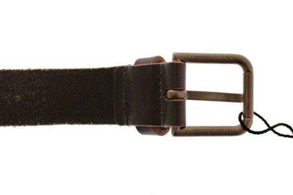 Dolce & Gabbana Elegant Leather-Cotton Fusion Men's Belt - Image 7