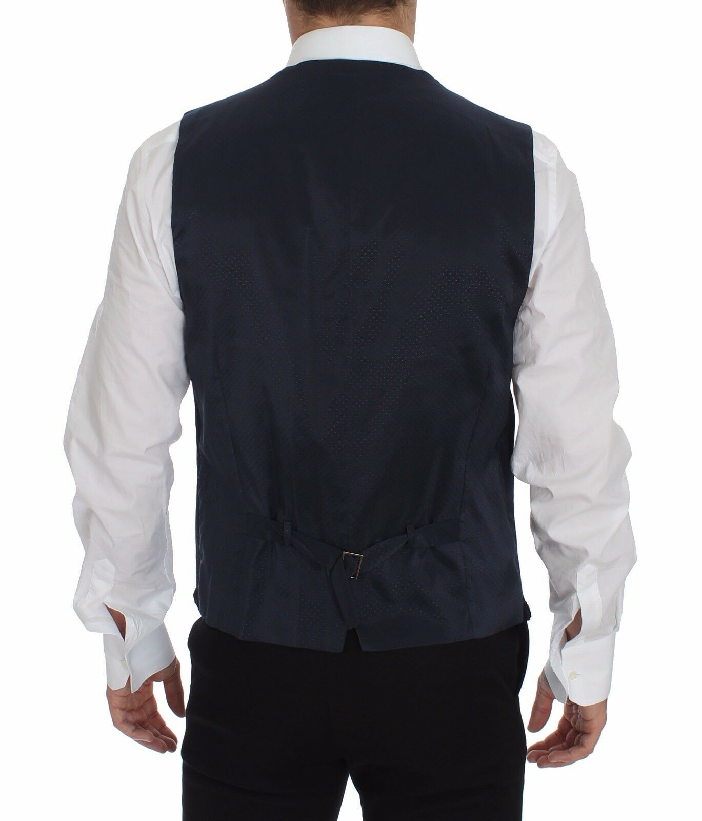 Dolce & Gabbana Blue Torero Slim Fit Stretch Vest Blazer • Fashion ...