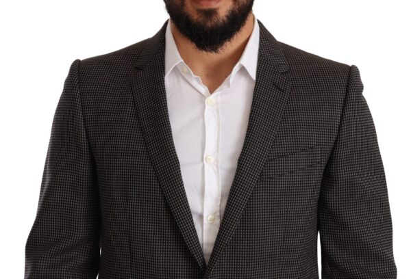 Dolce & Gabbana Elegant Gray Martini Woolen Suit Set - Image 10