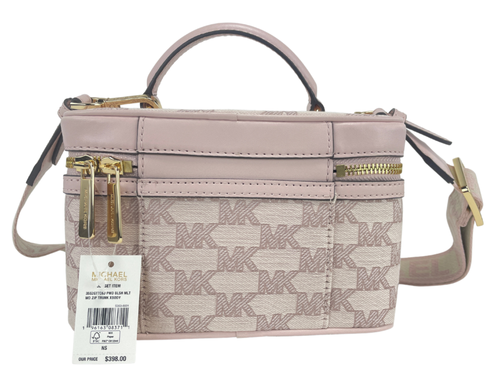 Michael high quality Kors Jet Set Item MD Zip Trunk Xbody