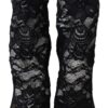 Dolce & Gabbana Black Lace Taormina Pumps Elegance Unleashed - Image 5