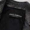 Dolce & Gabbana Elegant Cropped Black Designer Jacket - Image 6