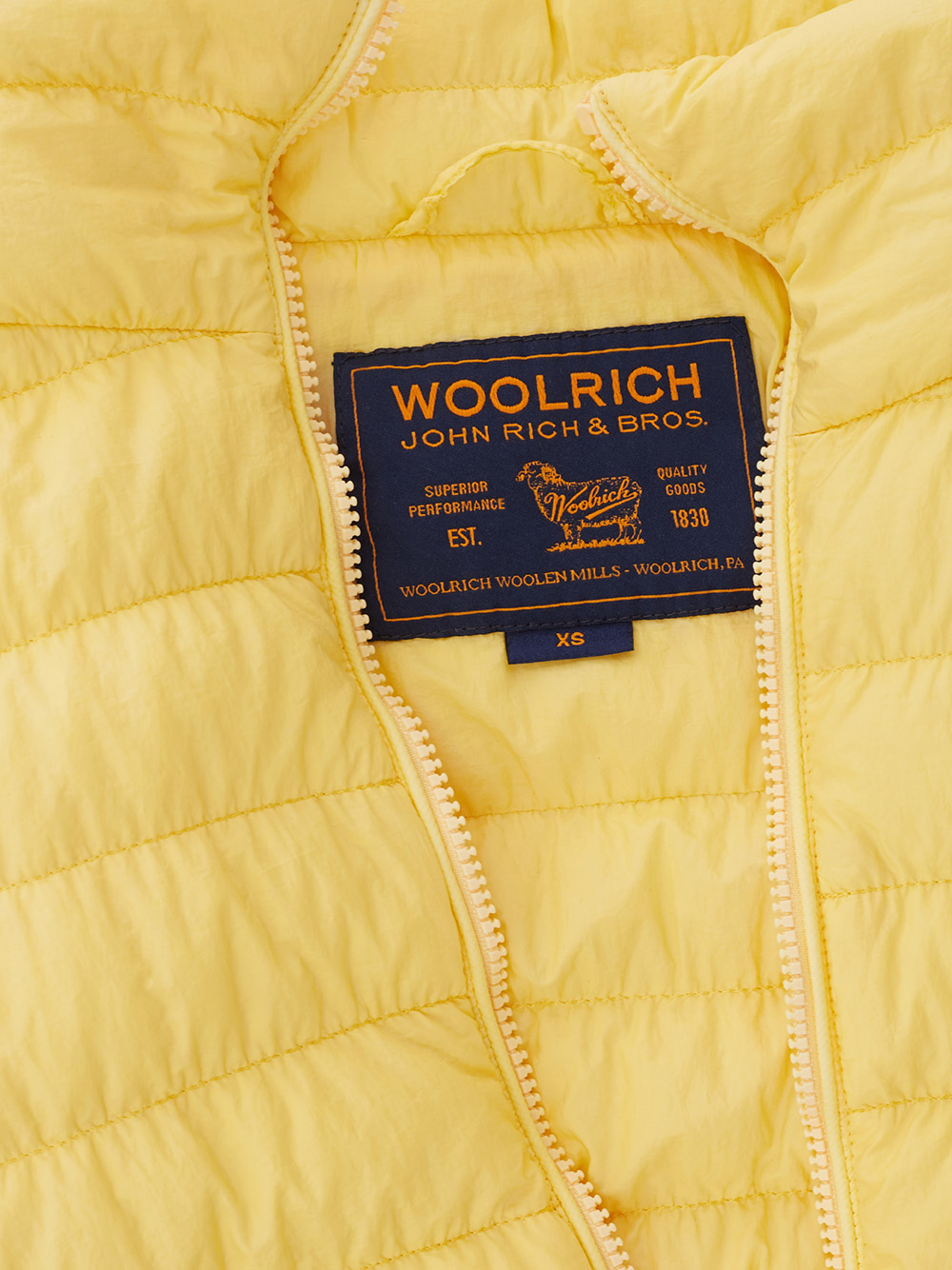 Joules yellow 2024 quilted jacket