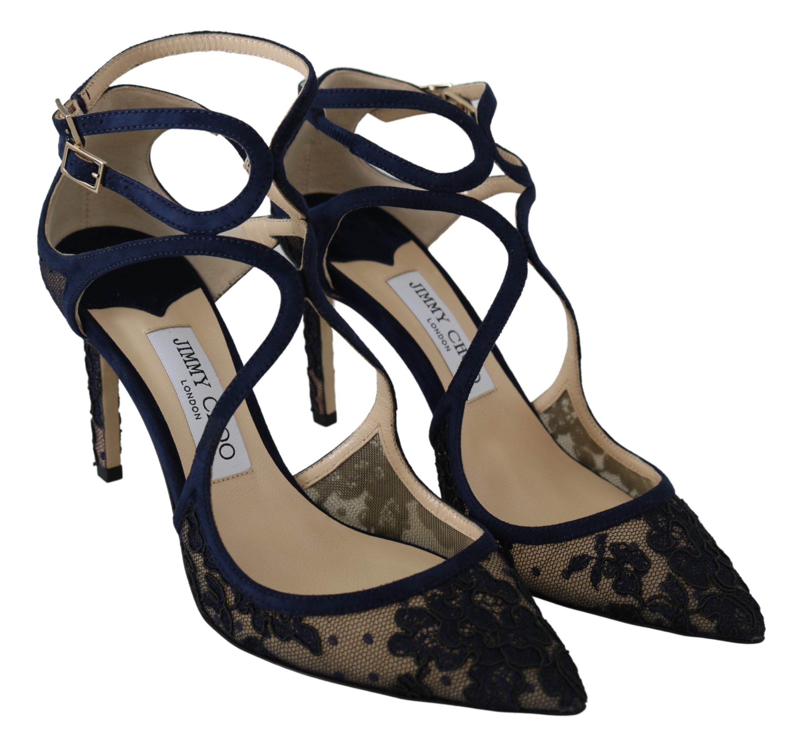 Jimmy choo discount navy blue shoes