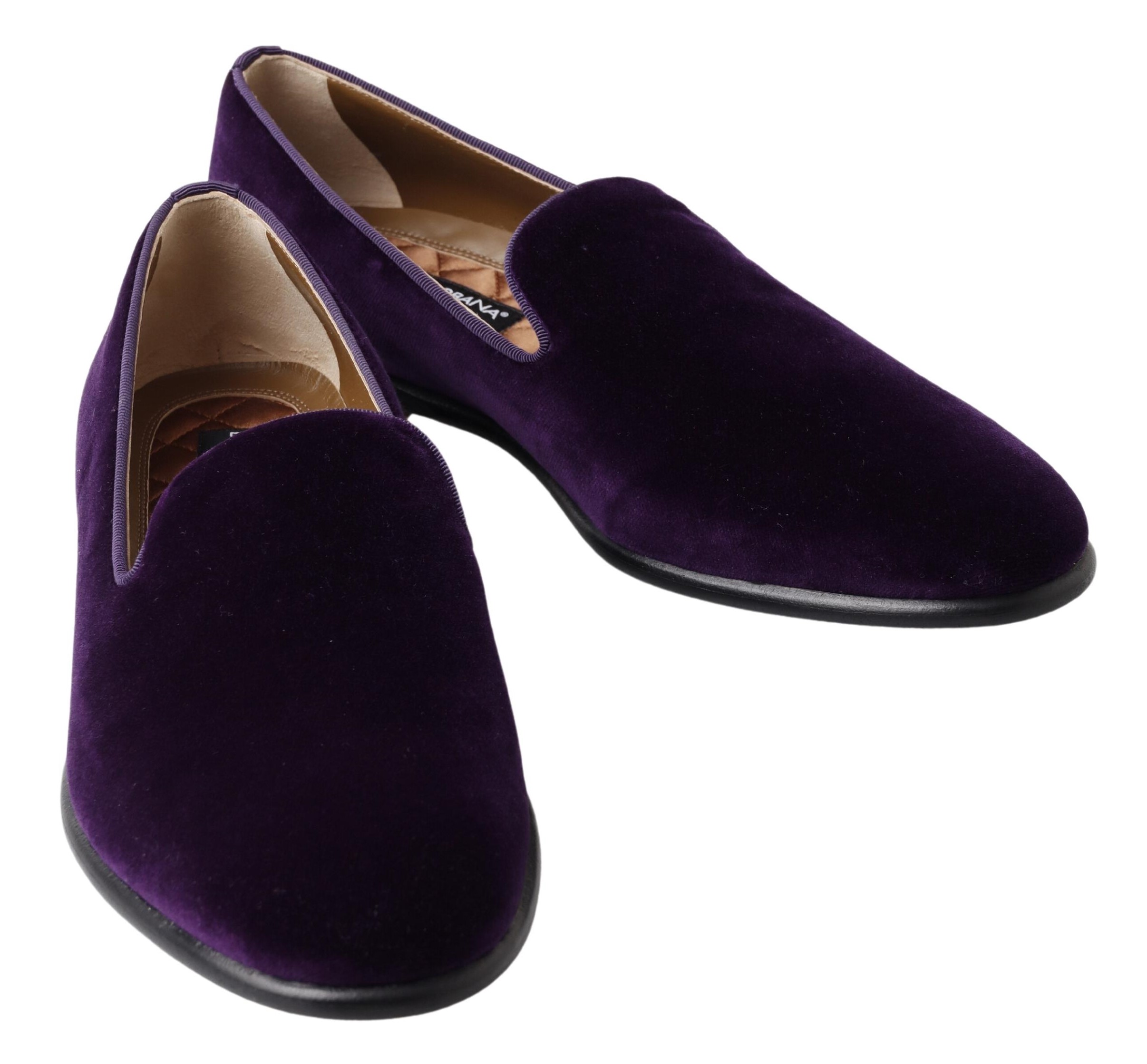 Men's Purple Velvet Loafers