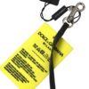 Dolce & Gabbana Chic Yellow Keyring with Logo Hardware - Image 2