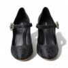 Dolce & Gabbana Chic Black Brocade Mary Janes Pumps - Image 2