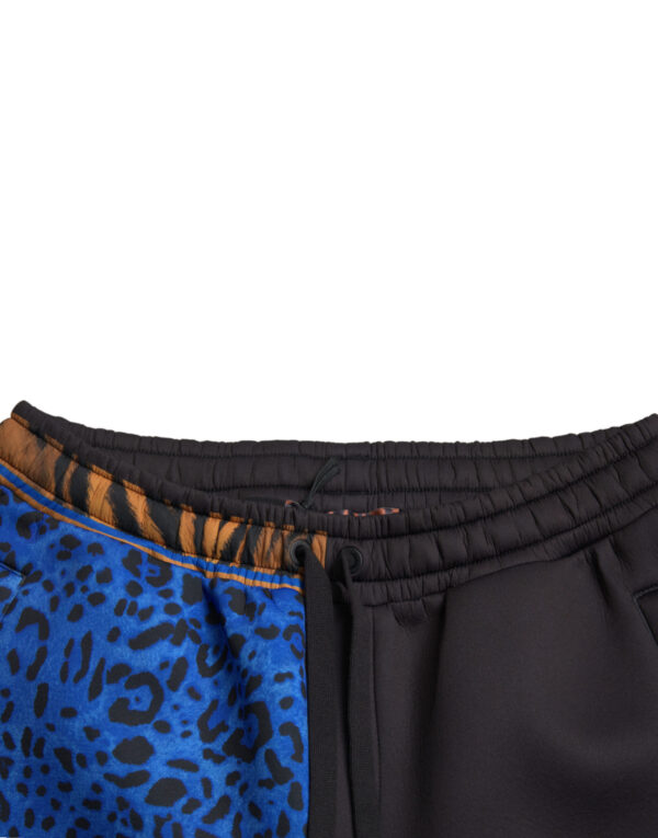 Elegant Tiger Print Joggers - Image 5