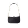 Michael Kors Carmen Small Black Haircalf Pouchette Shoulder Crossbody Bag - Image 3