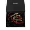 Dolce & Gabbana Radiant Red Crystal Buckle Waist Belt - Image 5