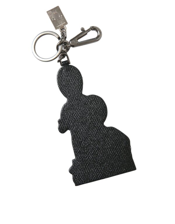 Elegant Multicolor Leather Keychain - Image 3