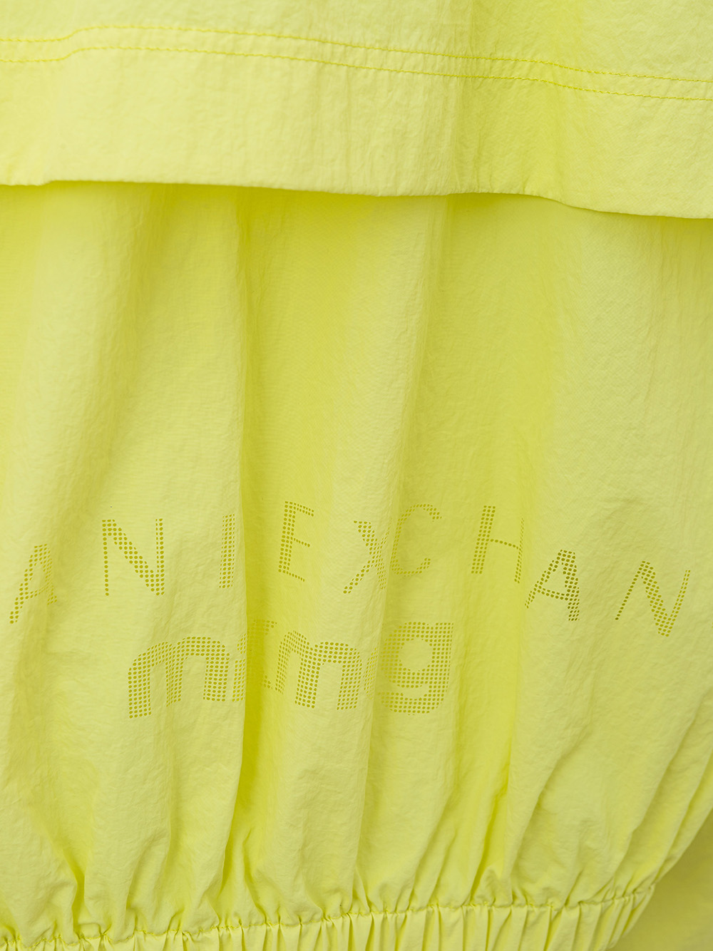 Armani Exchange Yellow Technical Jacket • Fashion Brands Outlet