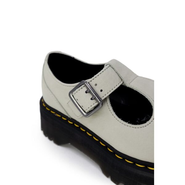 Dr. Martens Green Suede Leather Flat Shoe - Image 3