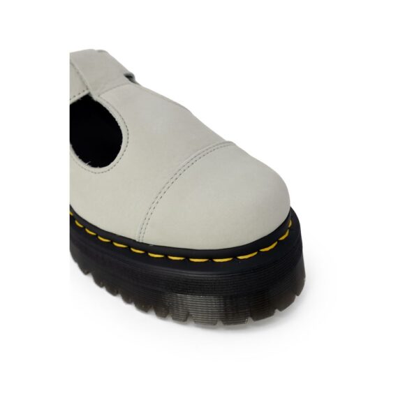Dr. Martens Green Suede Leather Flat Shoe - Image 4