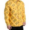 Dolce & Gabbana Elegant Yellow Padded Blouson Jacket - Image 2