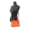 Michael Kors Charlotte 3 in 1 Satchel Bag Crossbody Poppy Orange - Image 2