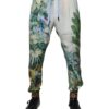 Dolce & Gabbana Multicolor Tropical Jogger Sweatpants Pants - Image 2