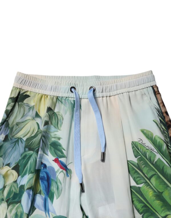 Dolce & Gabbana Multicolor Tropical Jogger Sweatpants Pants - Image 5