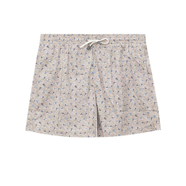 Canali Beige Polyester Swimwear